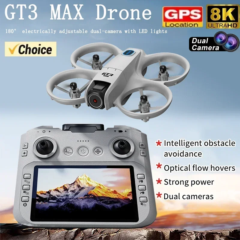 Drone Kit Professional - 2026 신형 GT3 미니 LED 접이식