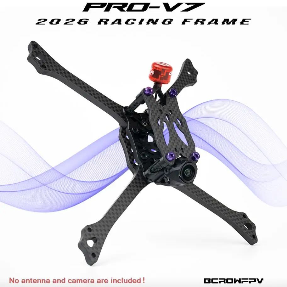 Drone Kit Octocopter - BCROWFPV PRO-V7 레이싱 드론 프레임 키트