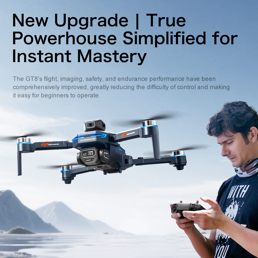 레노버 GT8 드론 8K 프로페셔널 듀얼 카메라 GPS - Drone Kit Professional 리뷰 및 가격