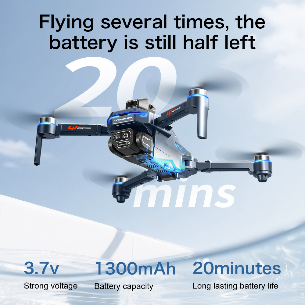 레노버 GT8 드론 8K 프로페셔널 듀얼 카메라 GPS - Drone Kit Professional 리뷰 및 가격