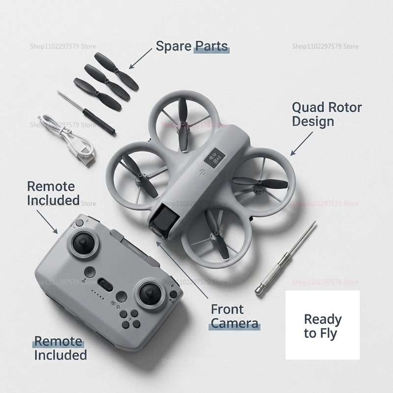 8K HD 카메라가 장착된 미니 드론 FPV 접이식 쿼 - Drone Kit Tricopter 리뷰 및 가격