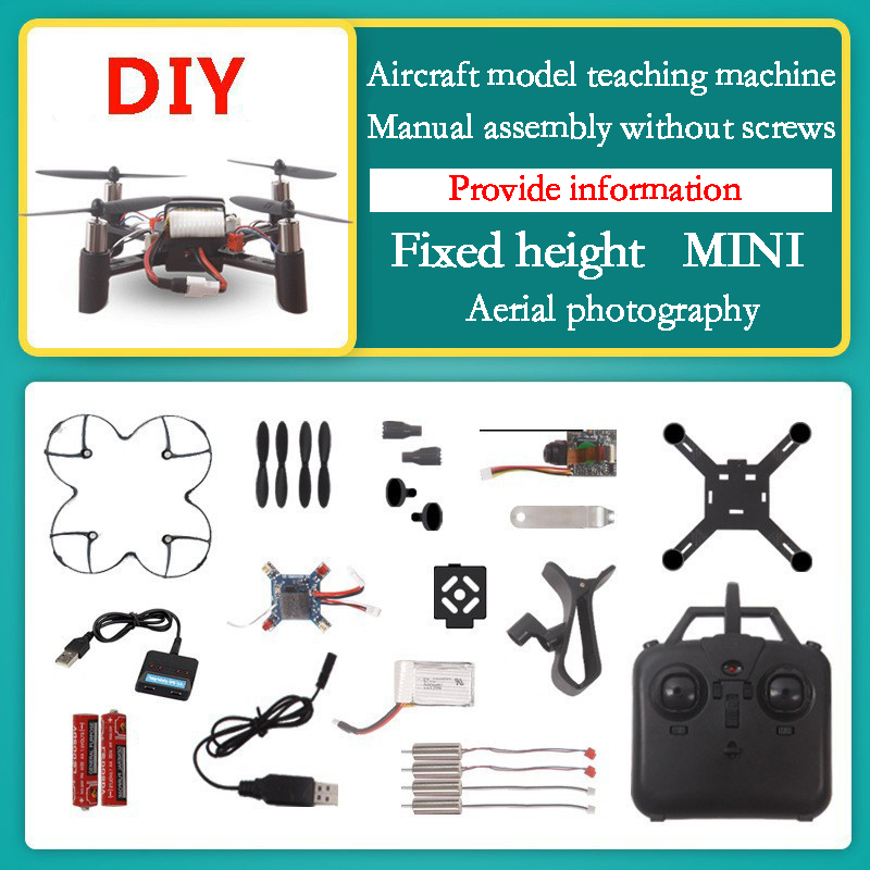 미니 HD 카메라 드론 실험 리모컨 항공기 모델, DI - Drone Kit Build Yourself 리뷰 및 가격