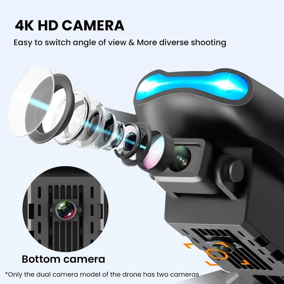 새로운 미니 드론 E99 4K WIFI HD 카메라 F - Drone Kit Tricopter 리뷰 및 가격