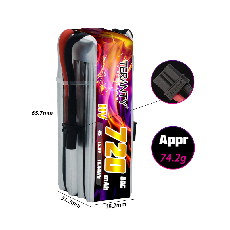 TERANTY 720mAh 4S 15.2V HV Lip - Drone Kit Fpv 리뷰 및 가격