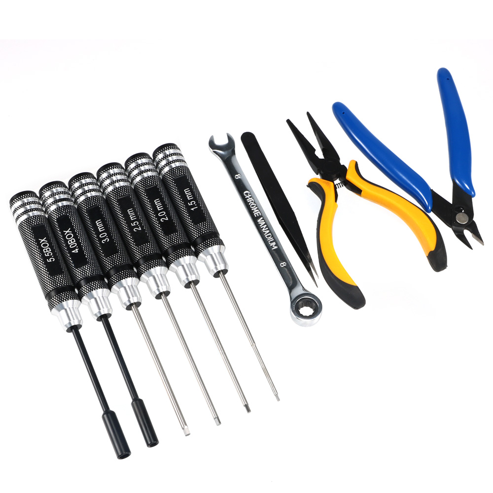 10PCS 10in1 FPV 드론 RC 툴 키트 정밀  - Drone Kit Beginner 리뷰 및 가격